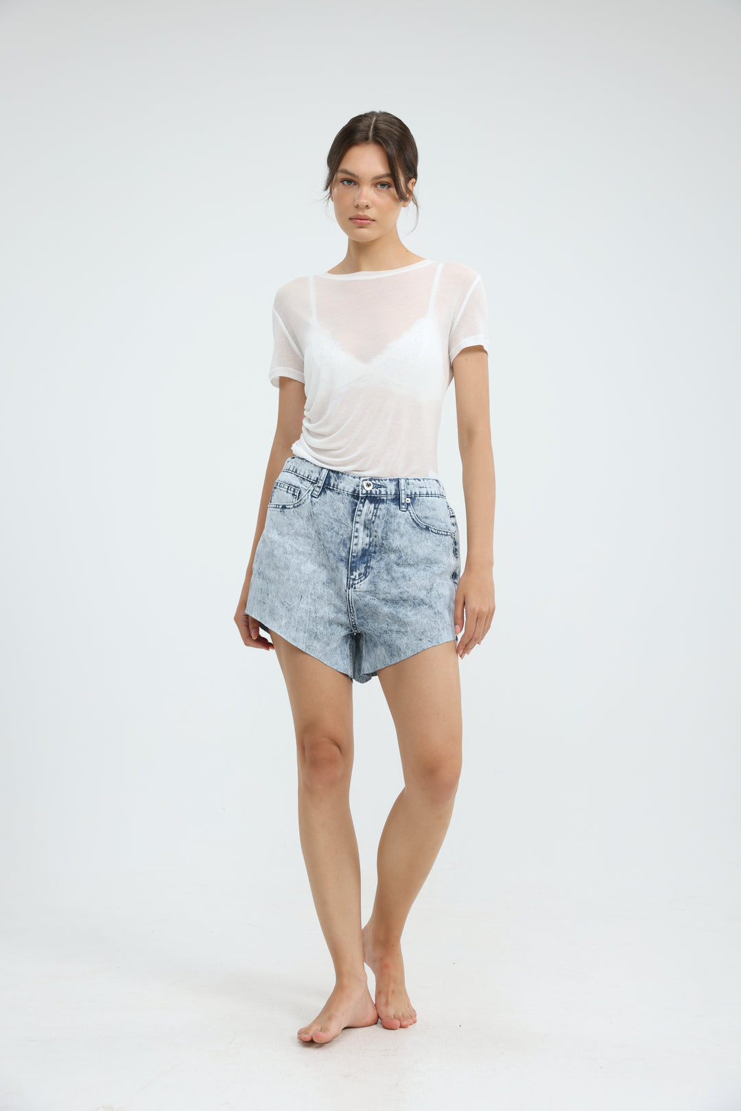 Clean04 White T-Shirt