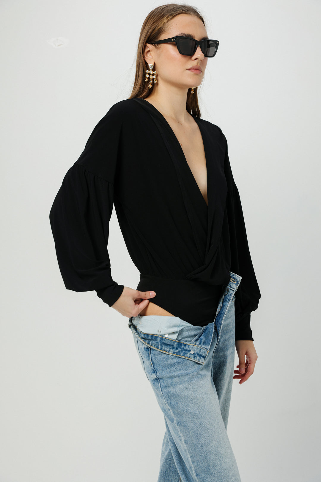 Silent Black Bodysuit