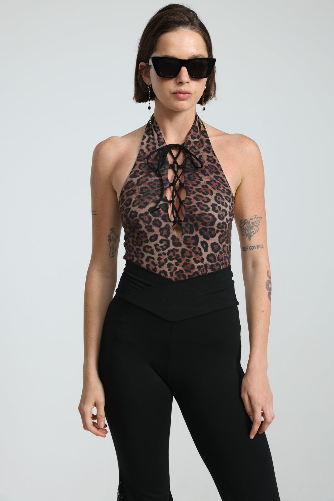 Wild Leopard Tank Bodysuit