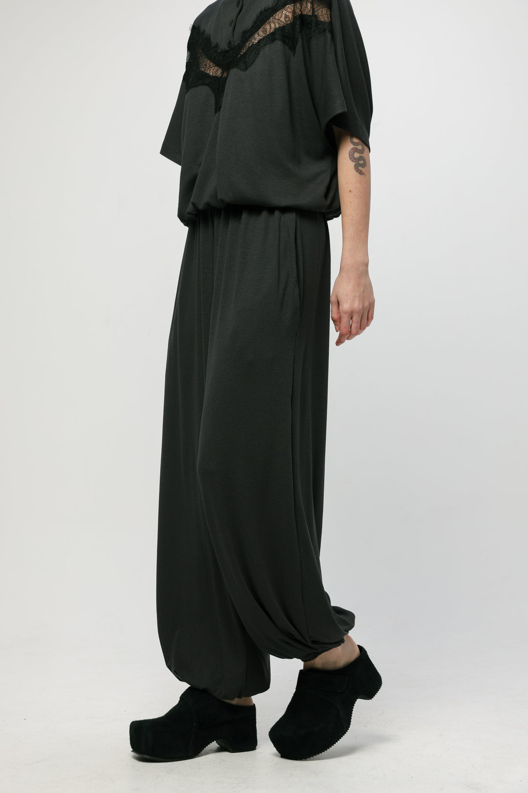 Pearl Black Joggers