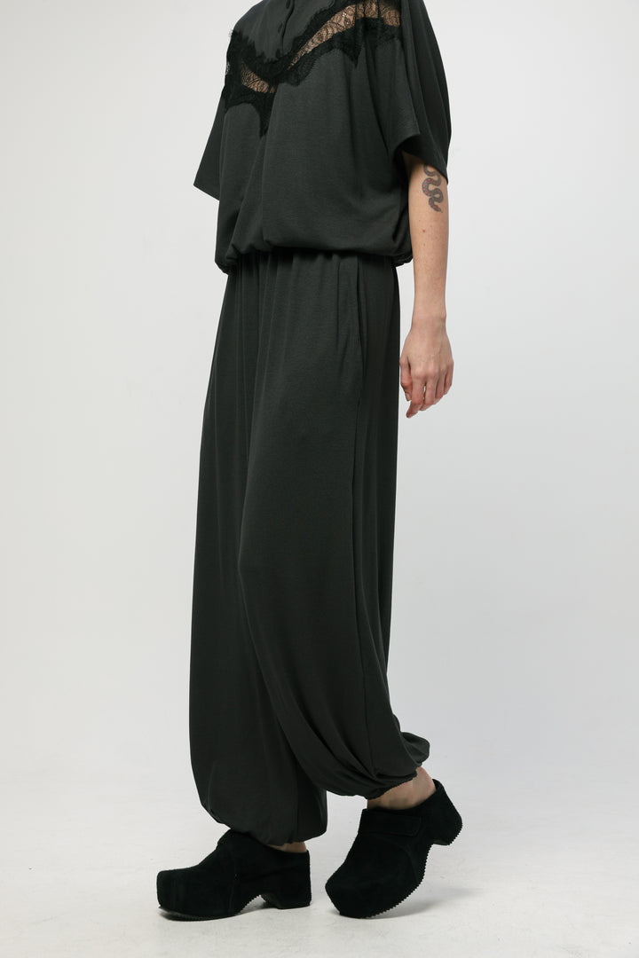 Pearl Black Joggers