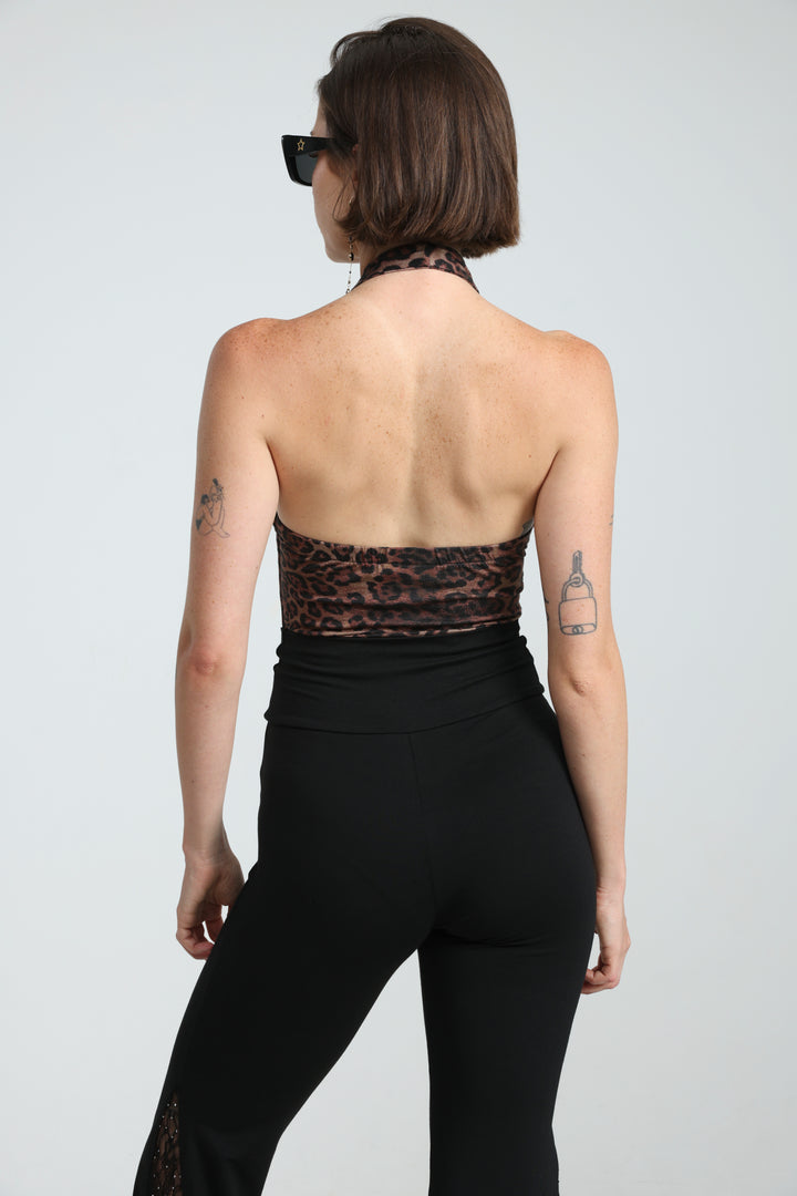 Wild Leopard Tank Bodysuit