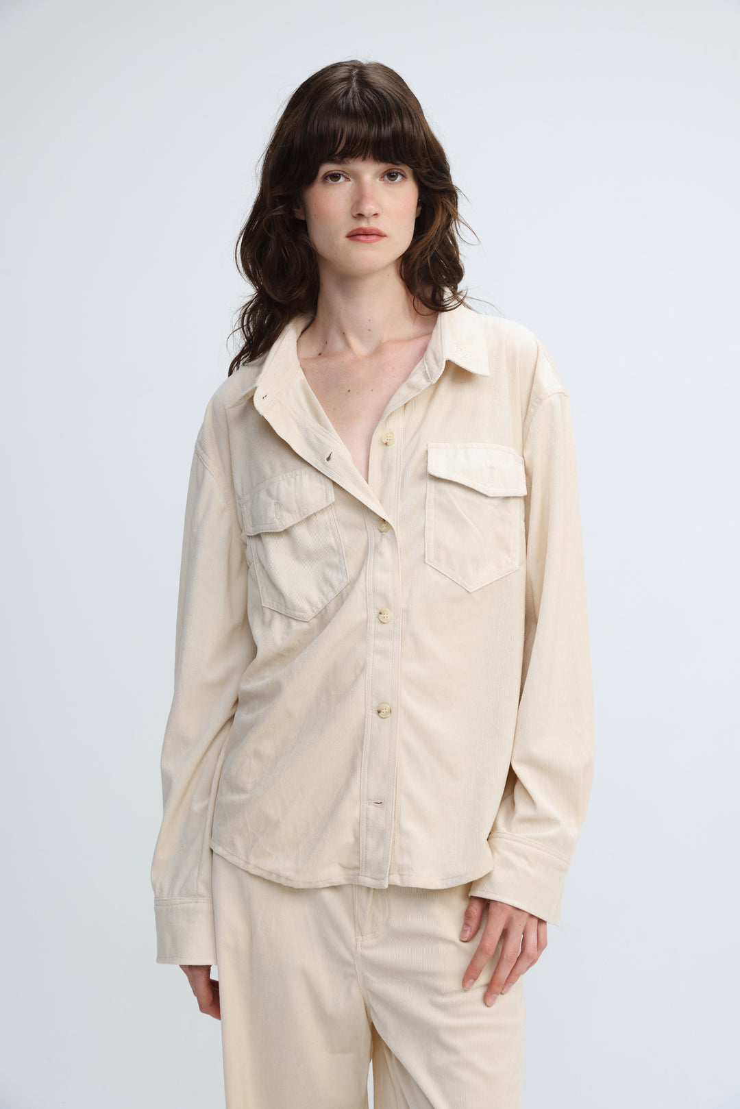 Corduroy Cream Shirt