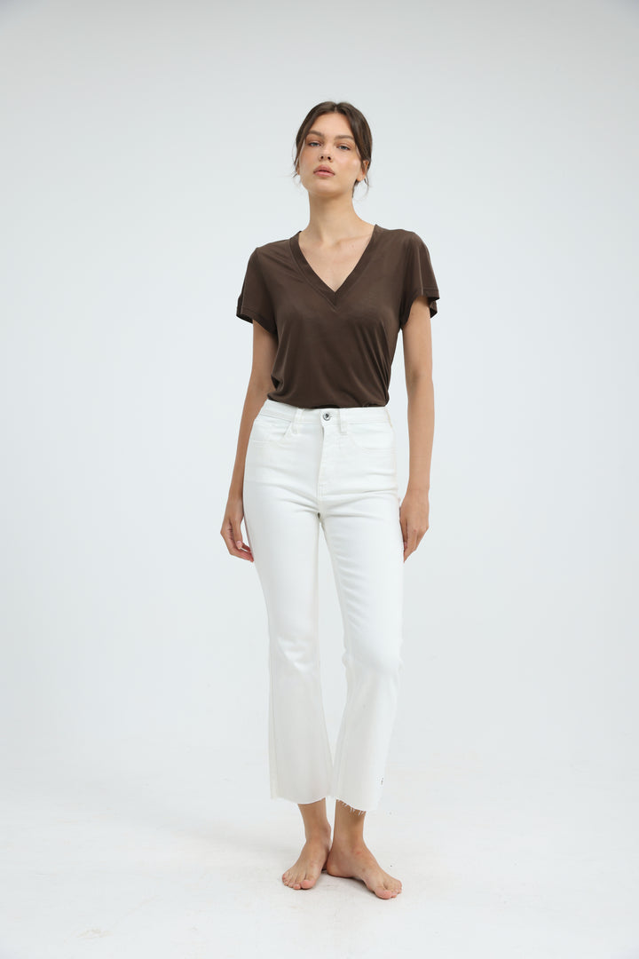 Clean45 Chocolate V T-Shirt