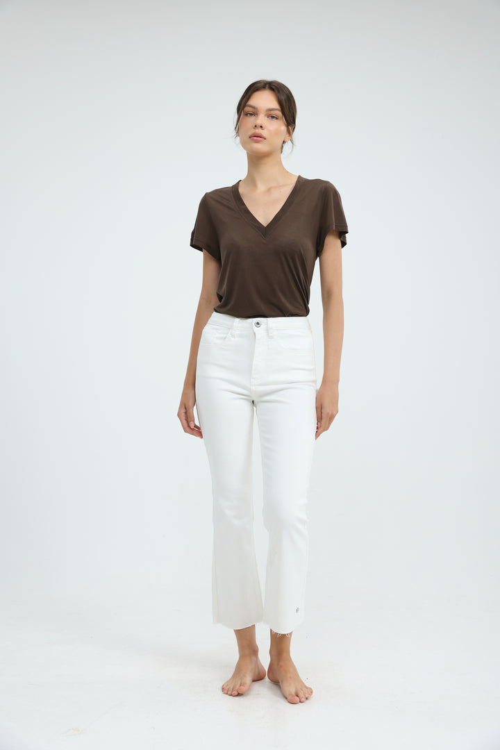 Clean45 Chocolate V T-Shirt