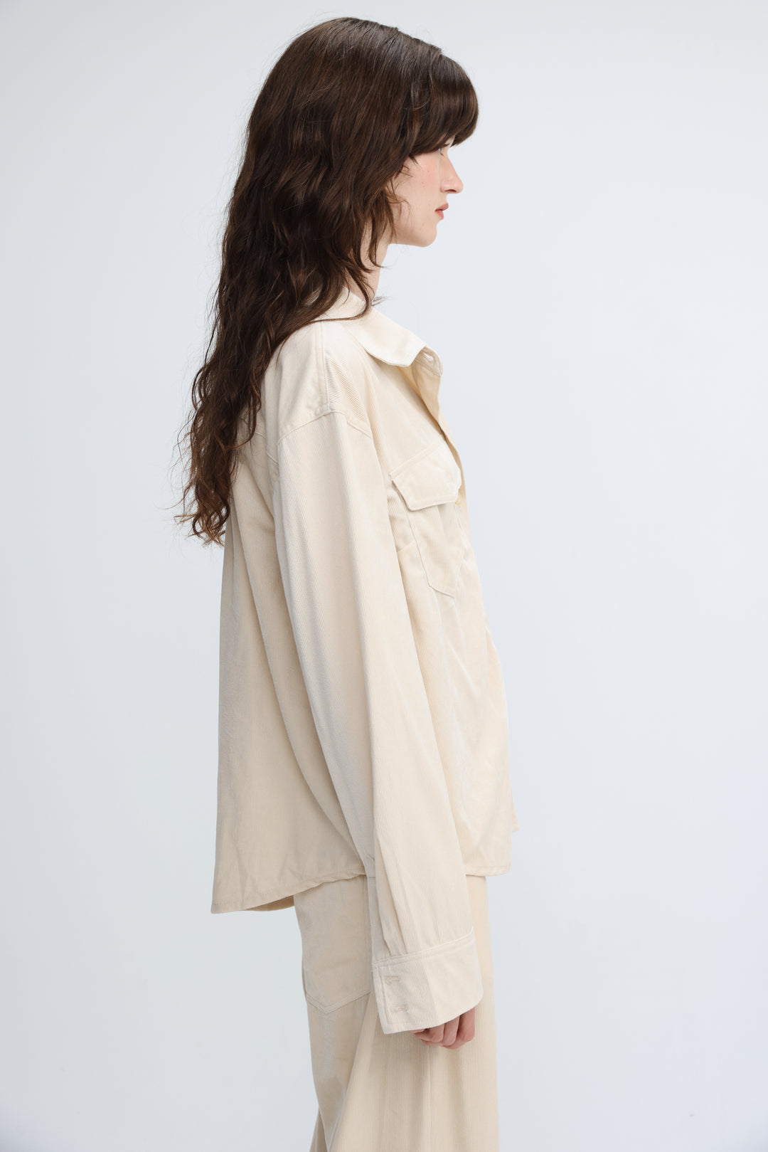Corduroy Cream Shirt
