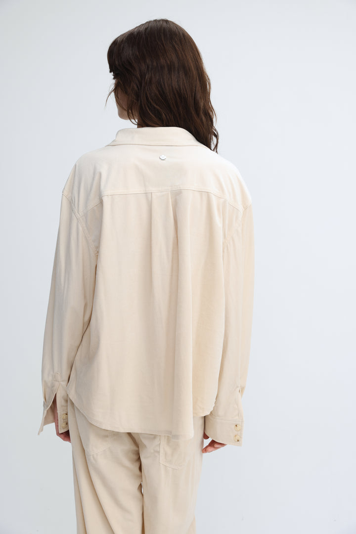 Corduroy Cream Shirt