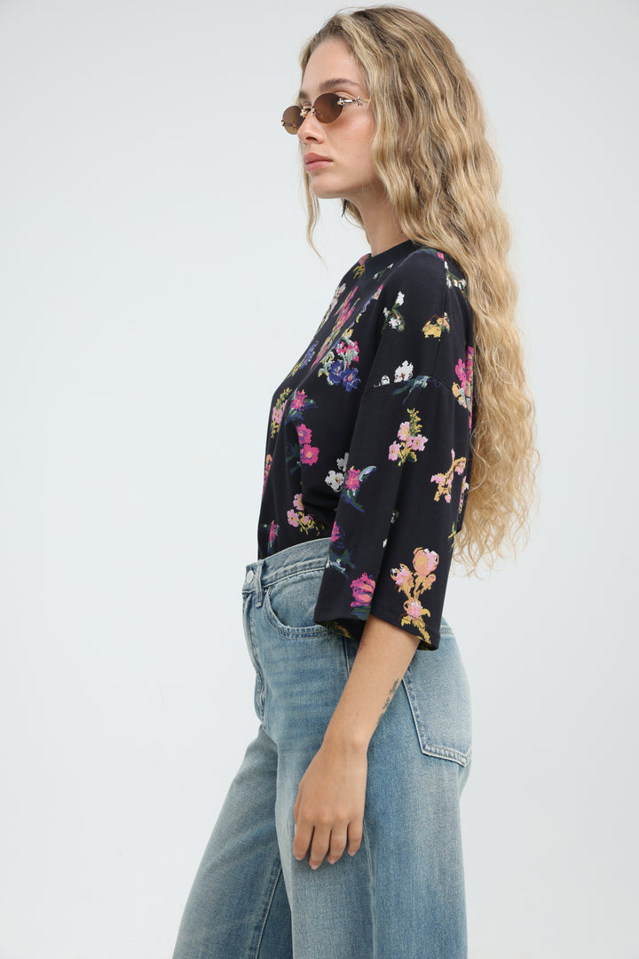 Marmottan Blue Floral T-Shirt