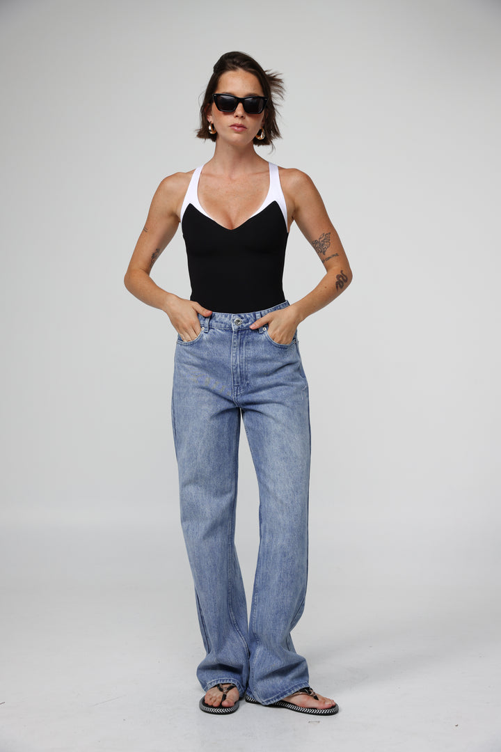 Dessert Black Bodysuit