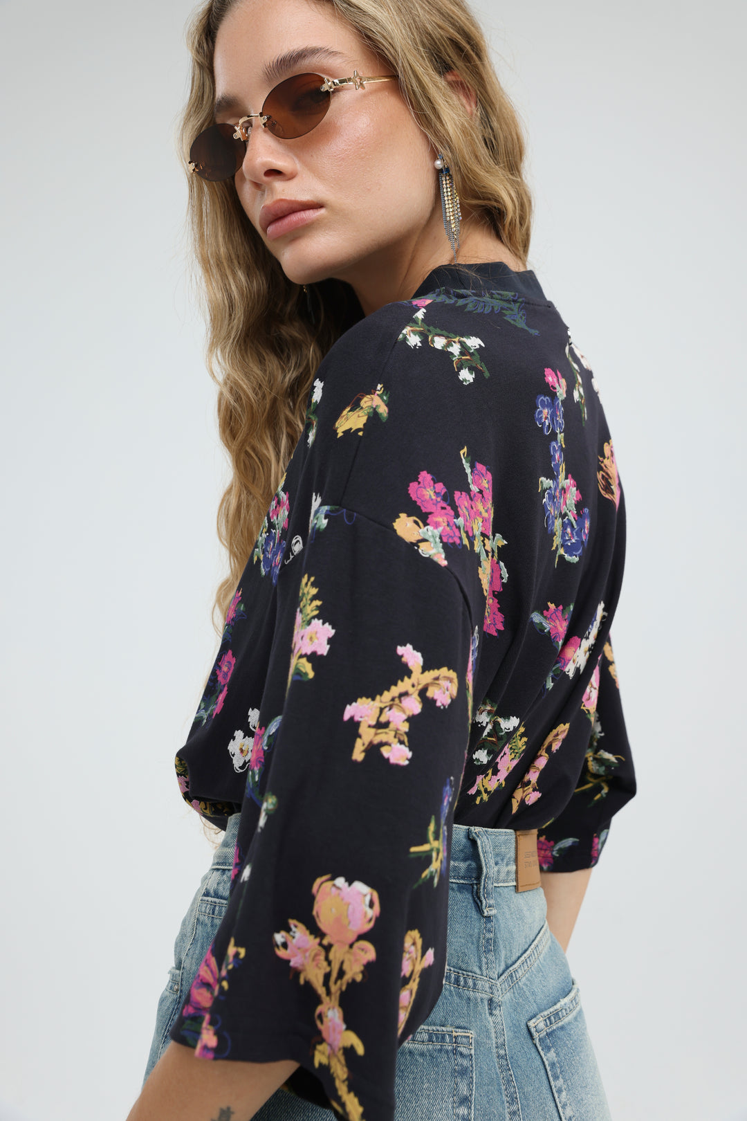 Marmottan Blue Floral T-Shirt