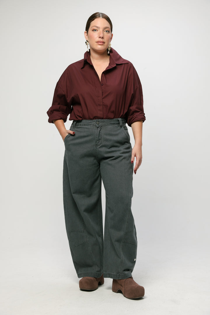 Classic Beige Buttoned Shirt