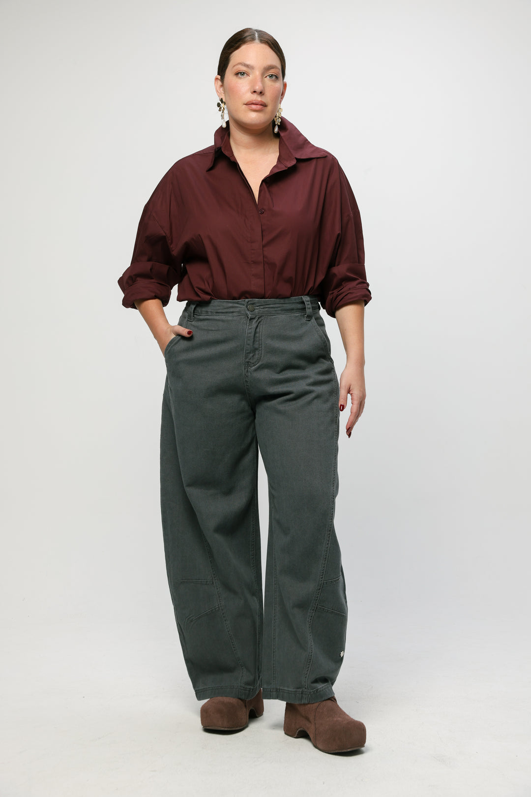 Classic Blue Buttoned Shirt