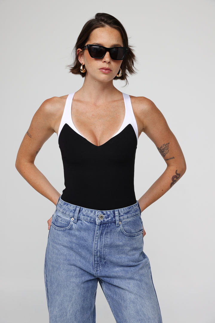 Dessert Black Bodysuit