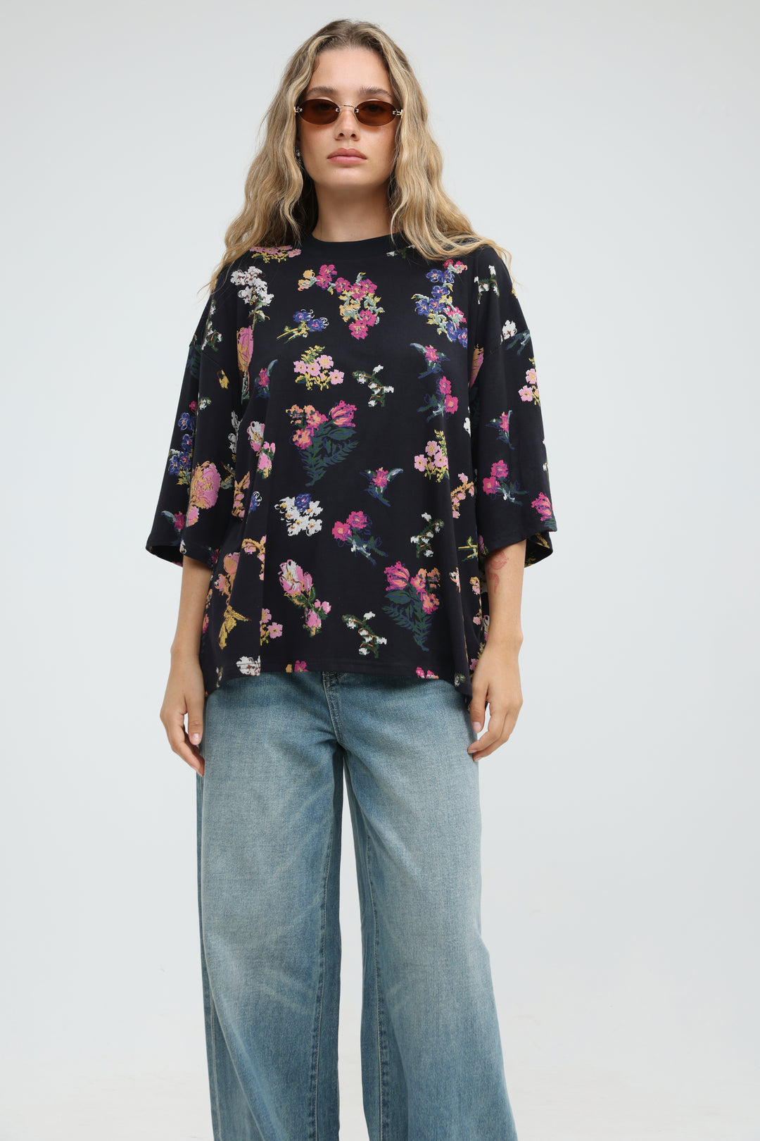 Marmottan Blue Floral T-Shirt