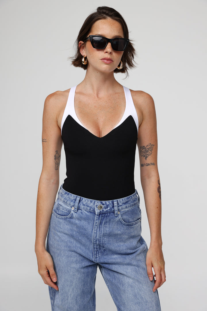 Dessert Black Bodysuit