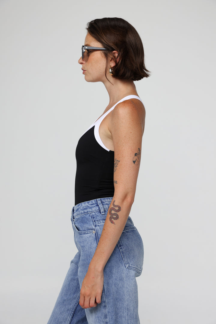 Dessert Black Bodysuit