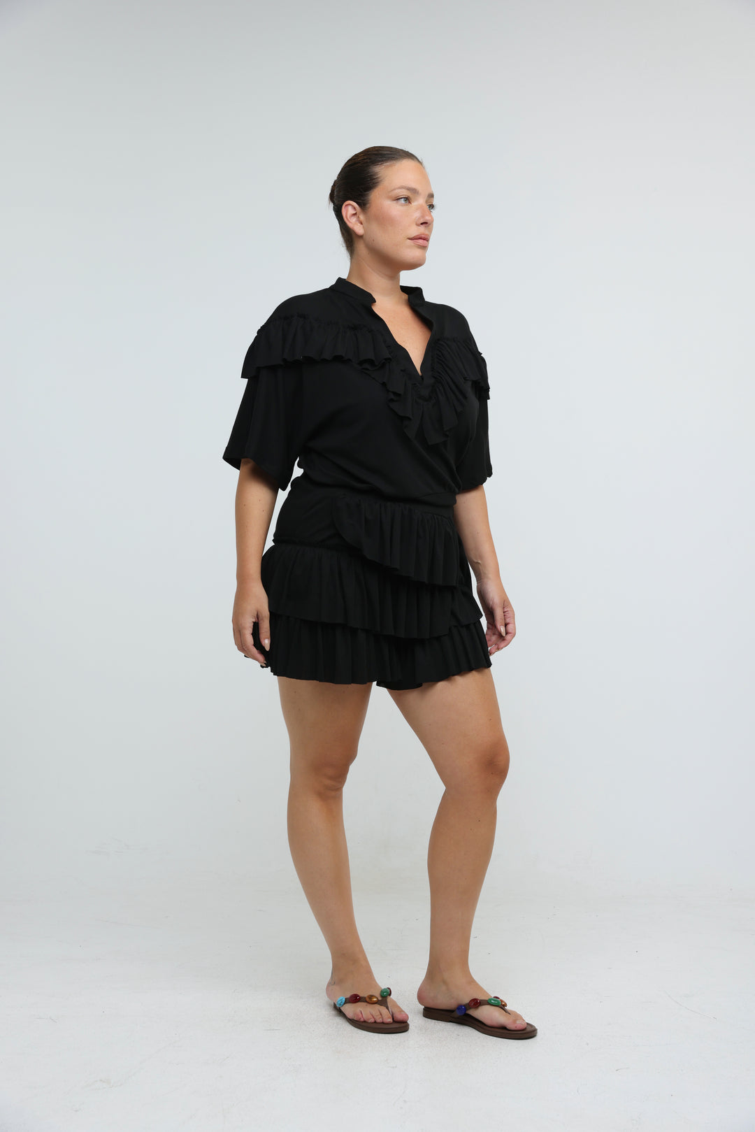 Terra Black Bodysuit