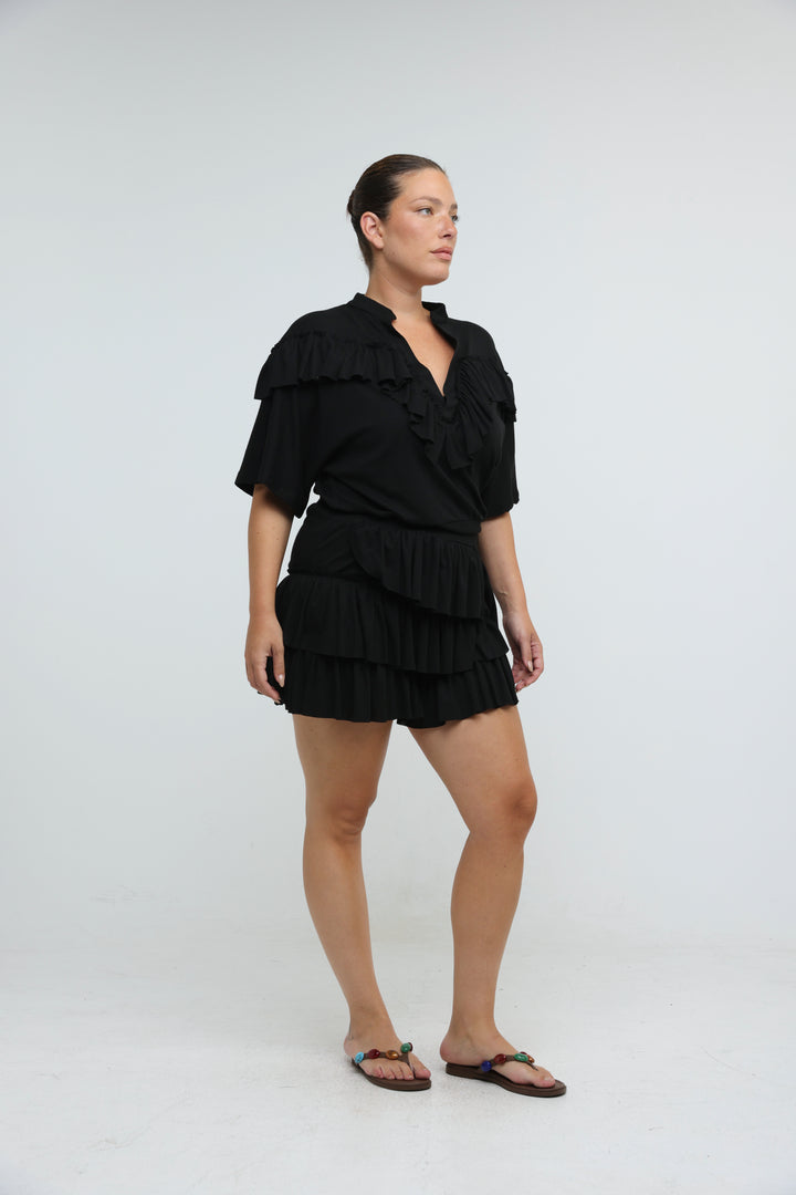 Terra Black Bodysuit