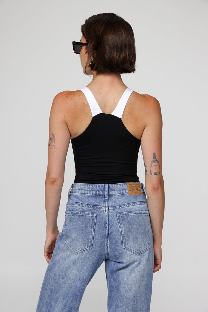 Dessert Black Bodysuit