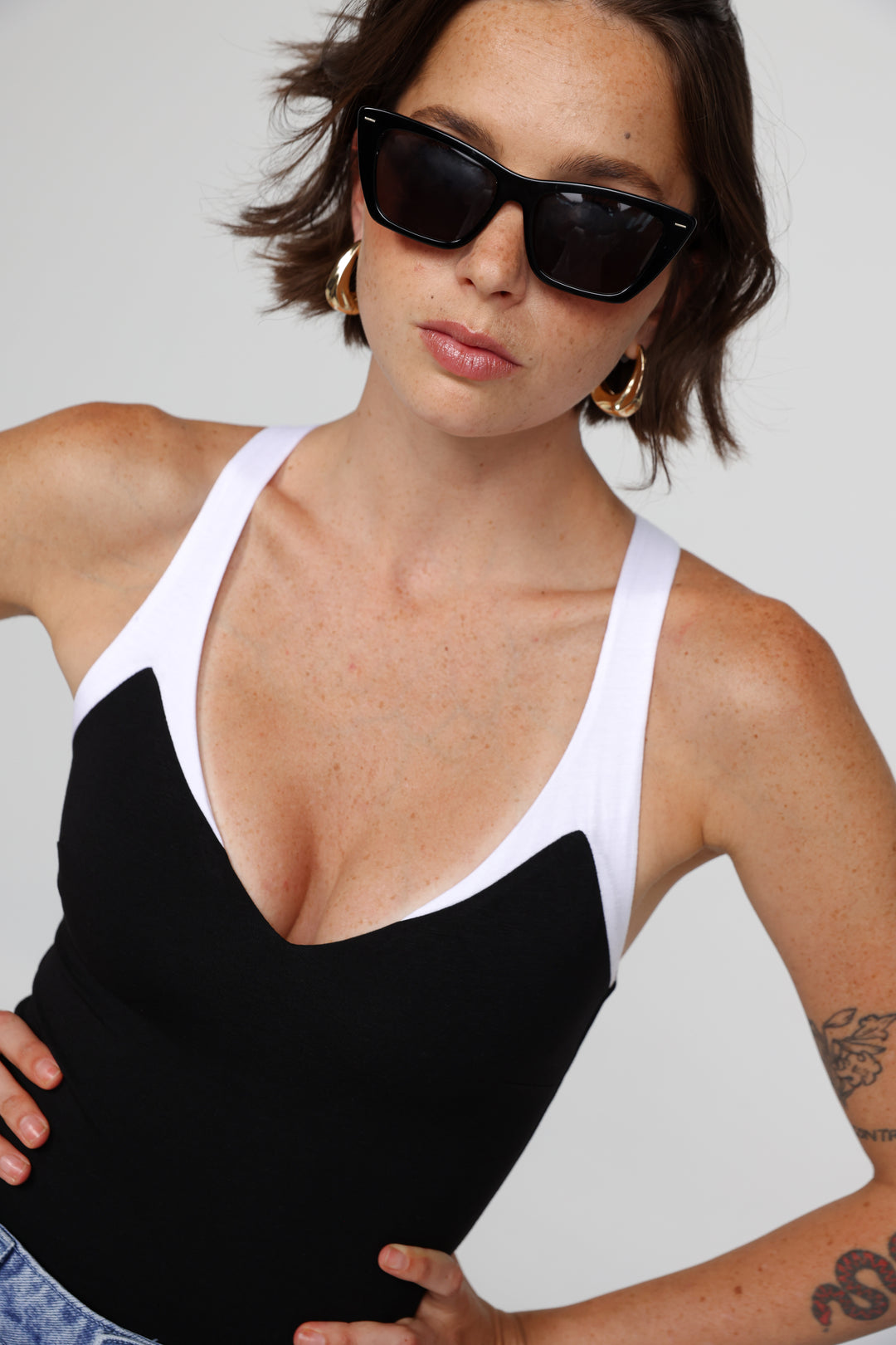 Dessert Black Bodysuit