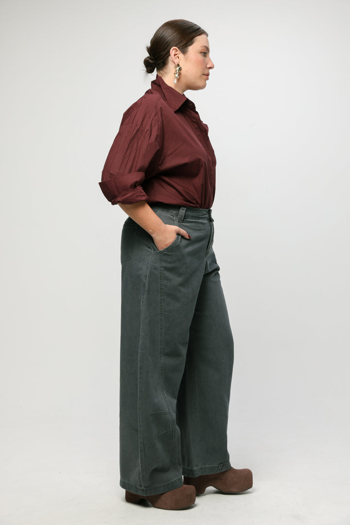 Classic Blue Buttoned Shirt