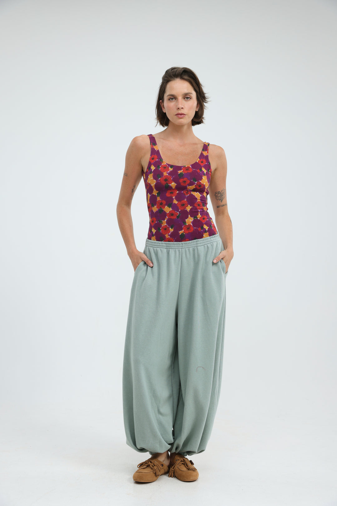 Dawn Red Floral Bodysuit