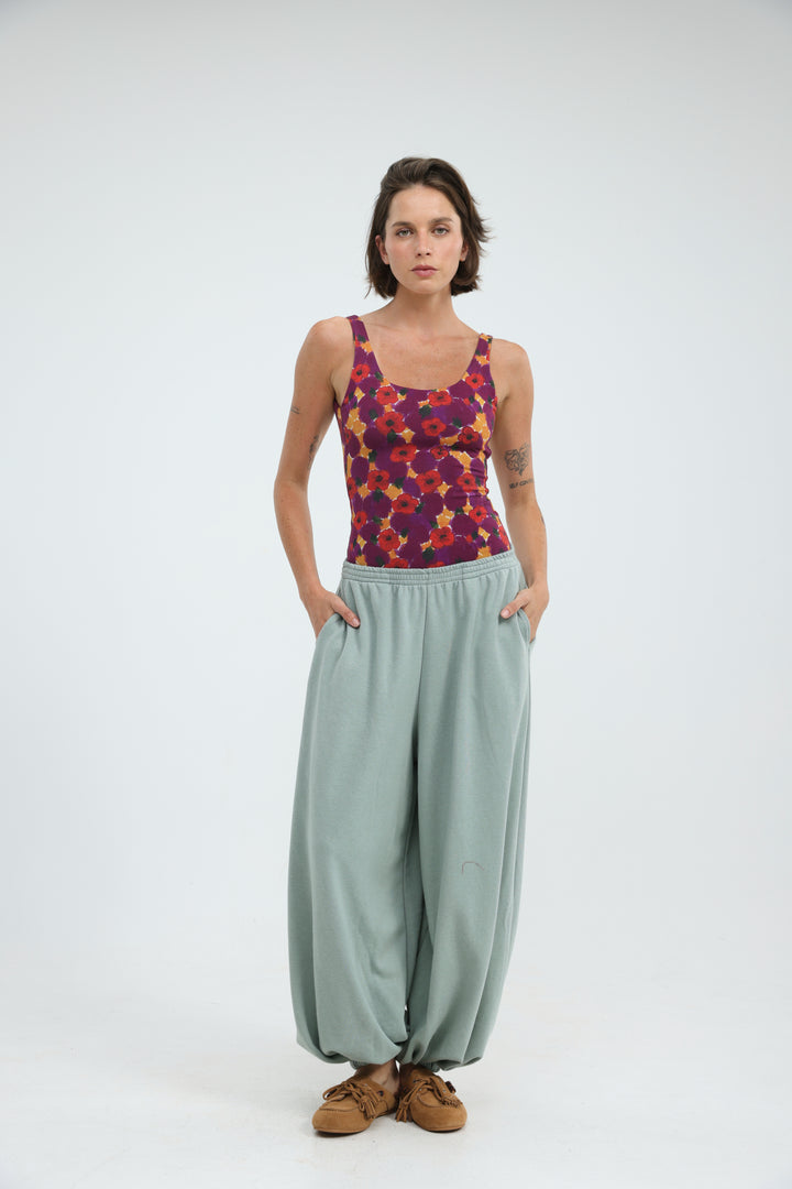 Dawn Red Floral Bodysuit