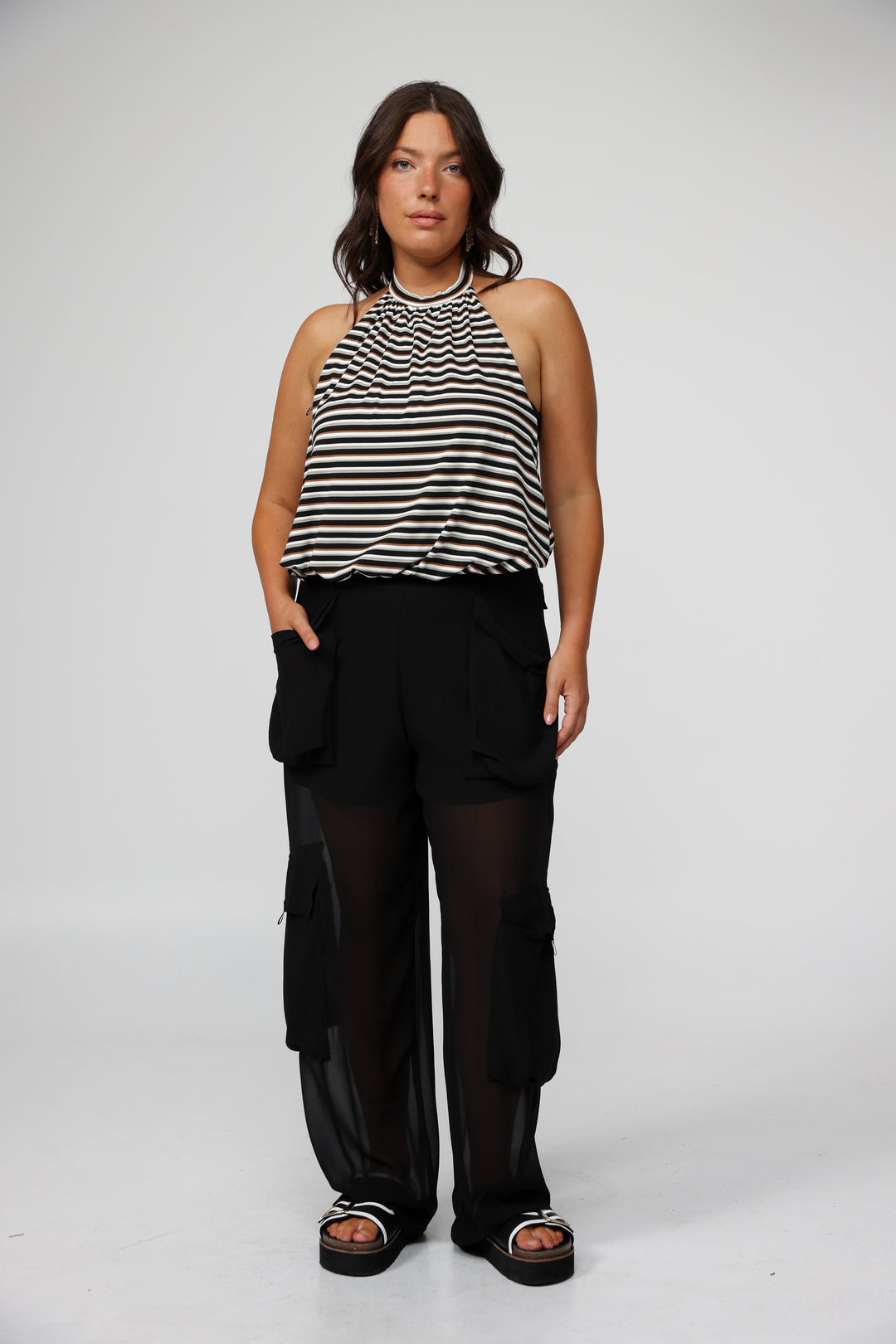 Explain Red Stripes Tank