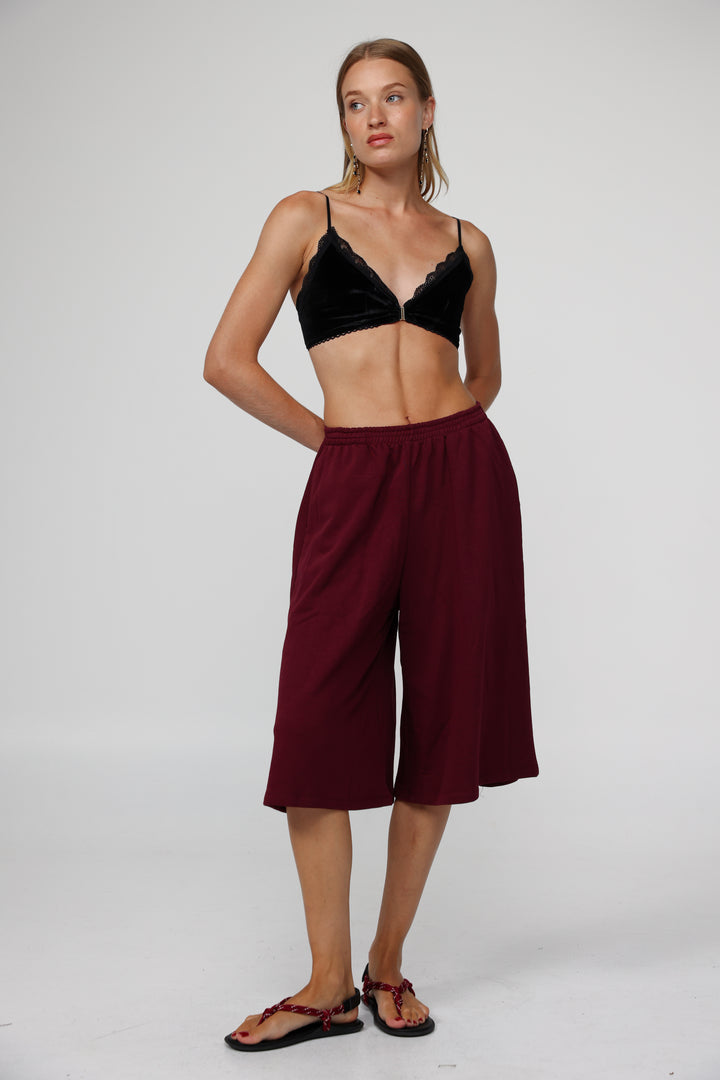 Americano Black Velvet Bralette