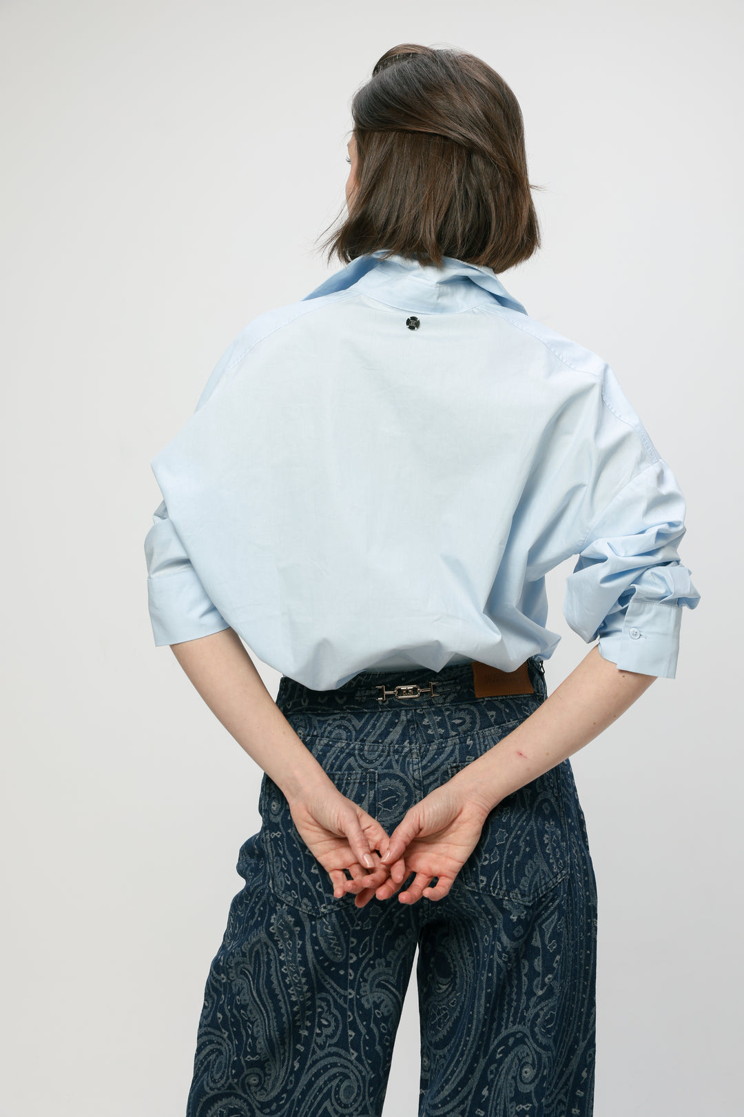 Classic Light Blue Buttoned Shirt