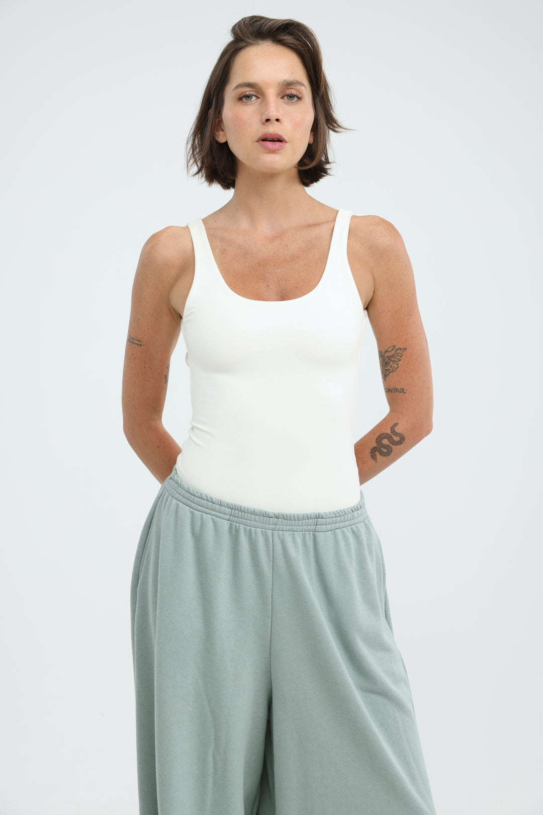 Dawn White Bodysuit