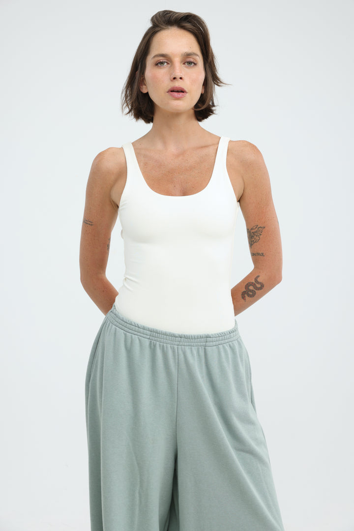Dawn White Bodysuit