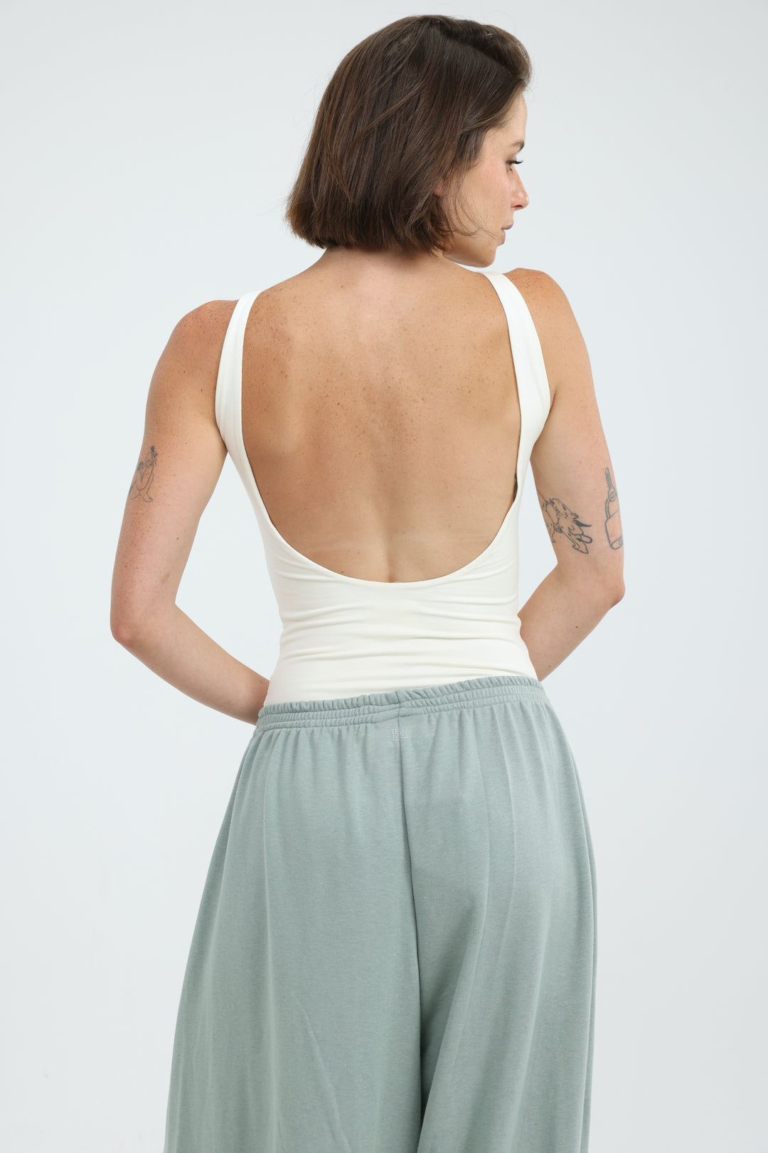 Dawn White Bodysuit