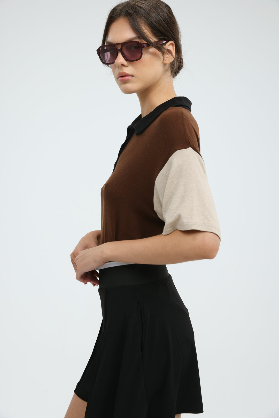 Friend Brown Polo T-Shirt