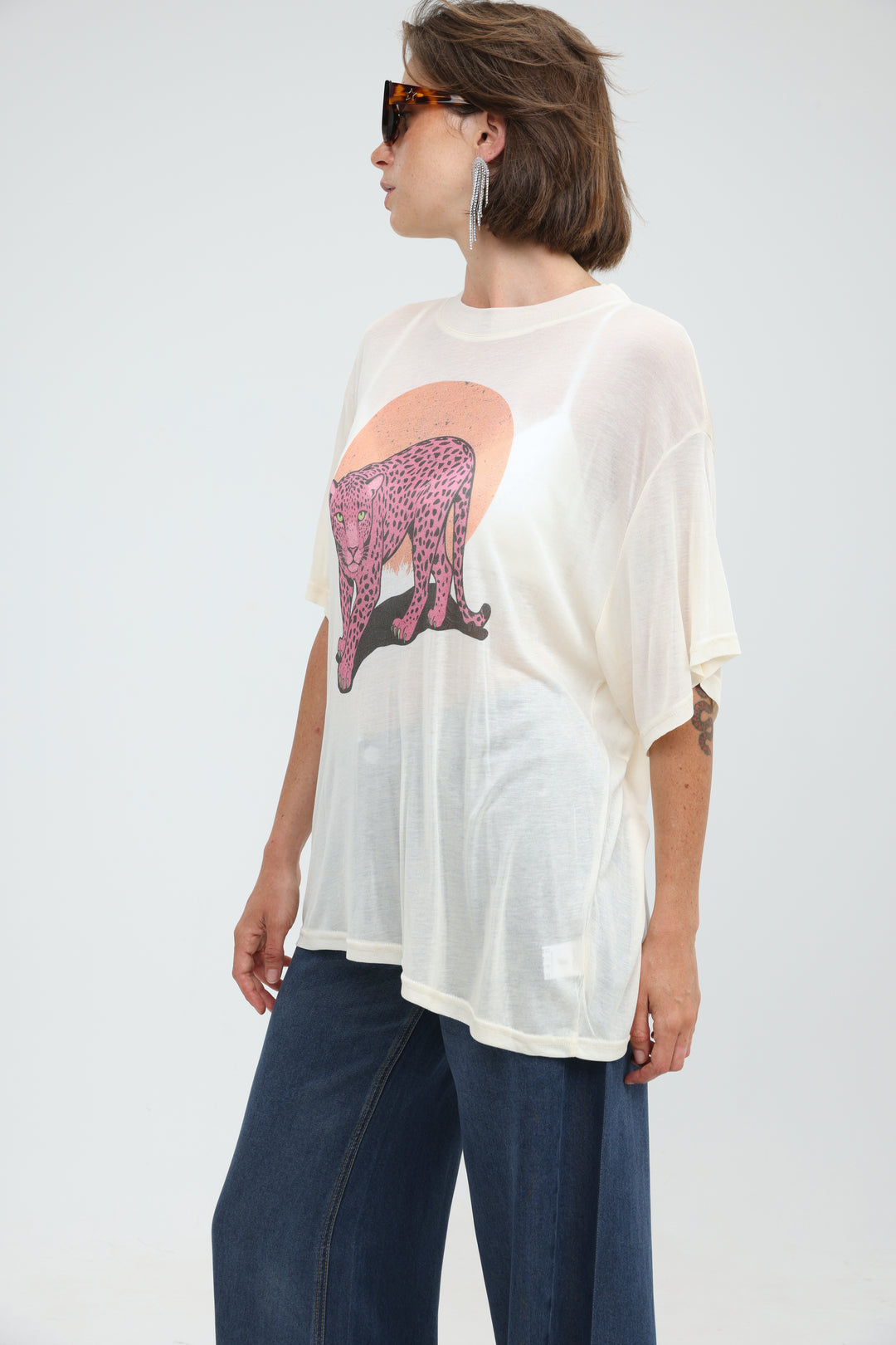 Louvre Cream T-Shirt