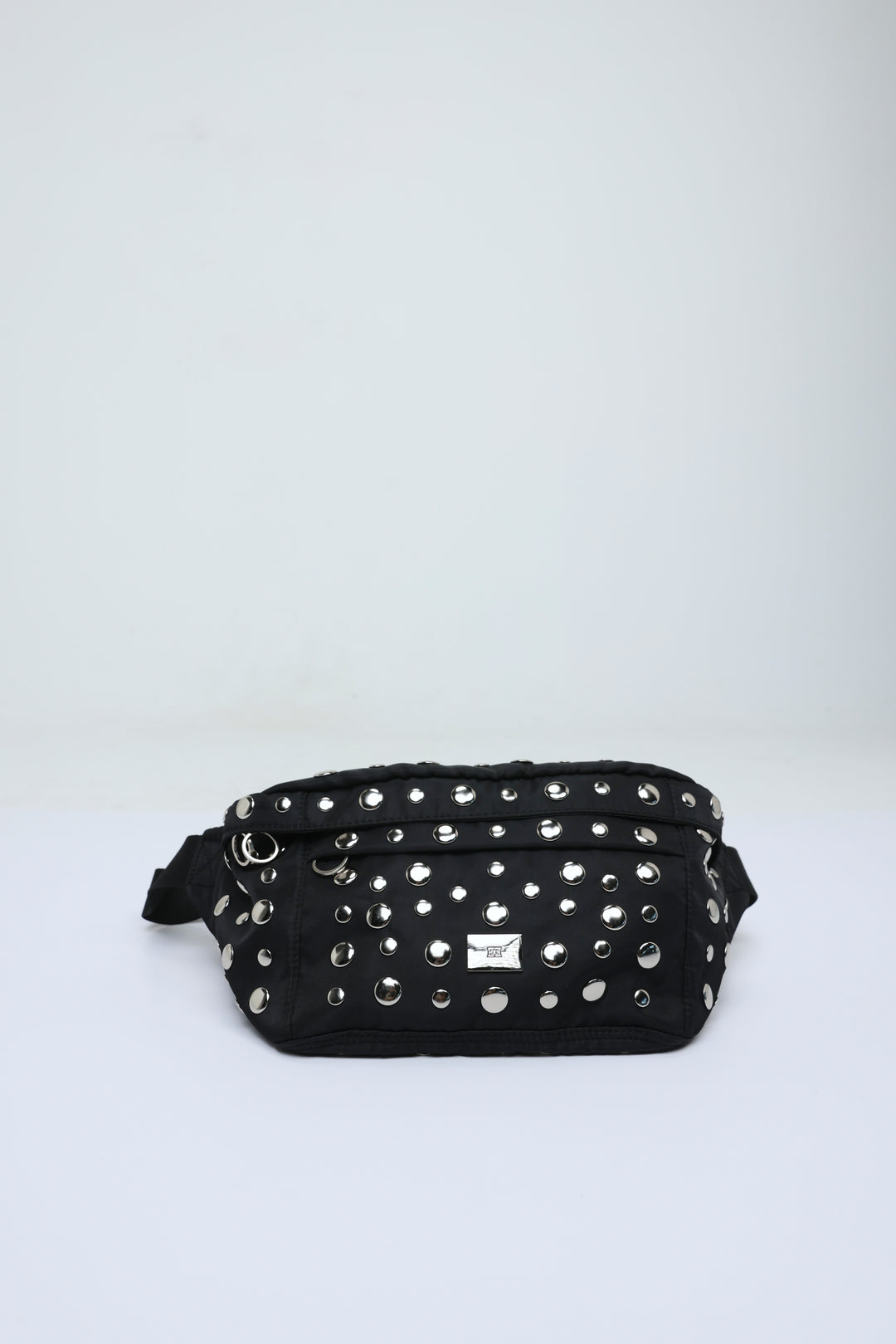 EE Studded Black Belt Bag