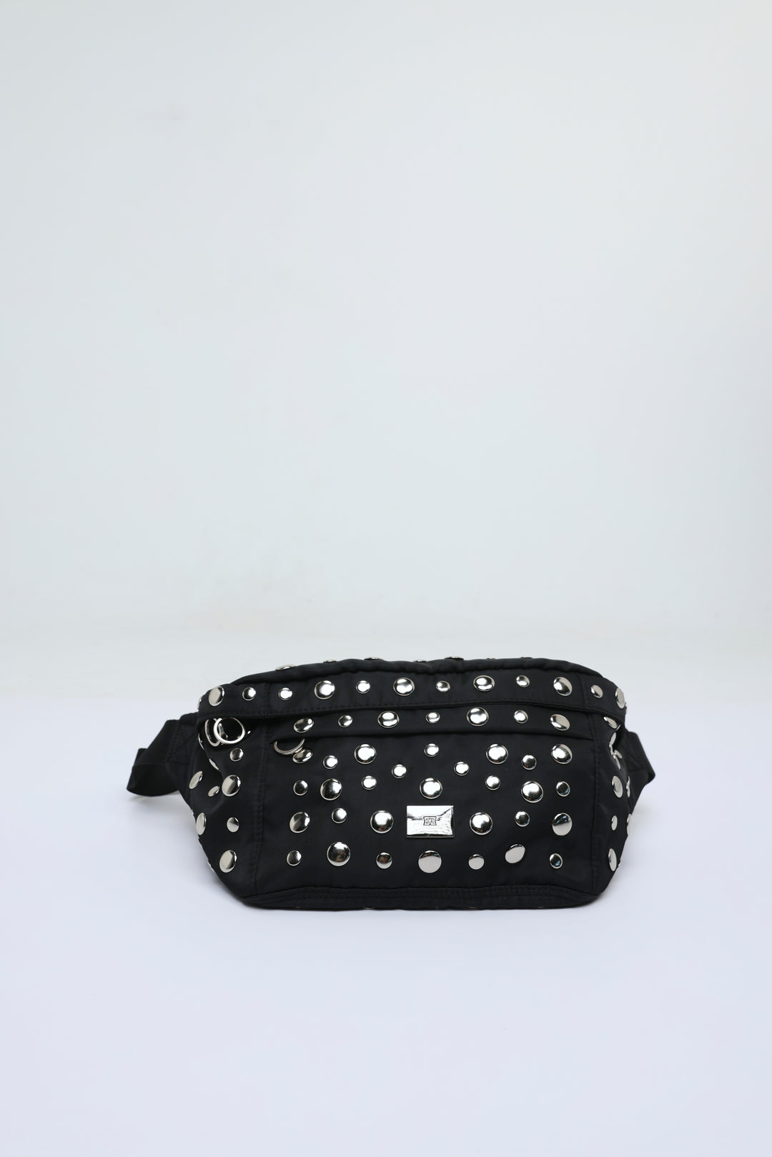 EE Studded Black Belt Bag