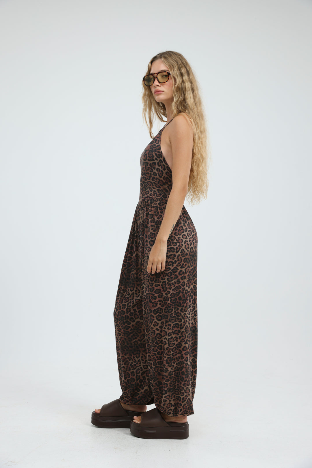 Core Leopard Jumpsuit