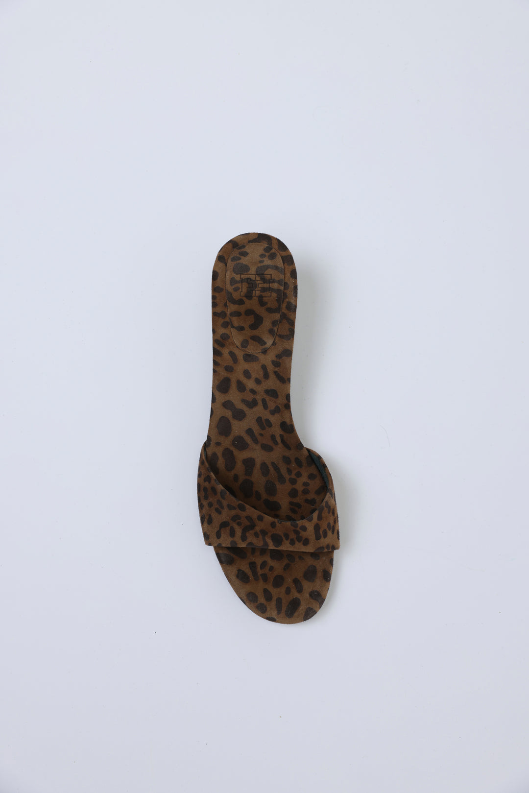 Leopard Heel Mules