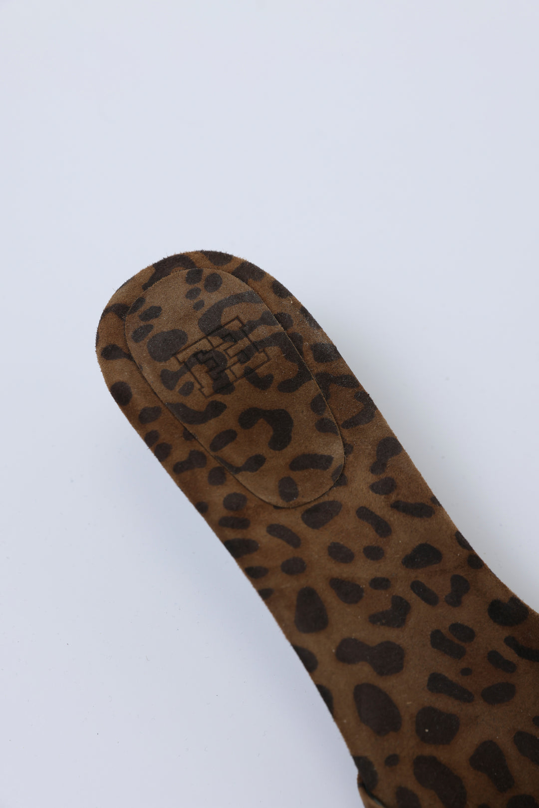 Leopard Heel Mules