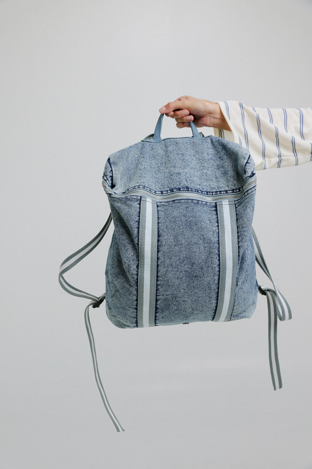 Denim Backpack