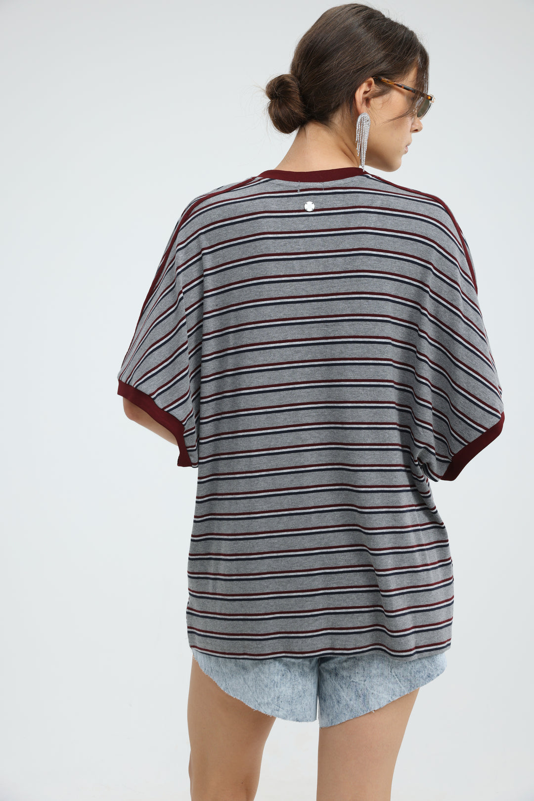 Proof Grey Striped T-Shirt