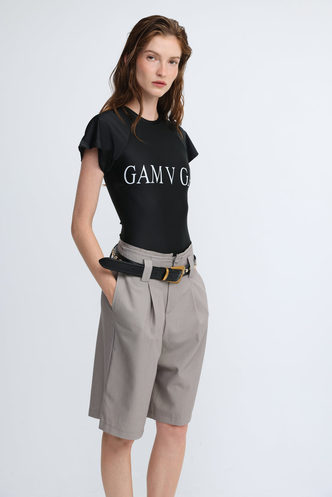 Gam V Gam Black Bodysuit