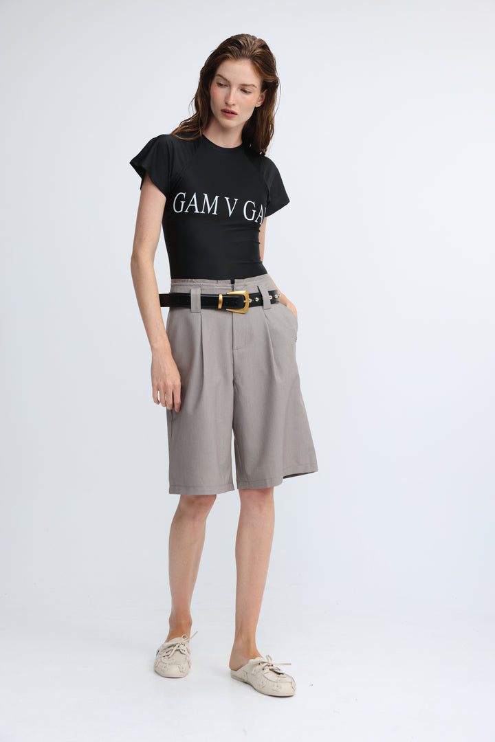 Gam V Gam Black Bodysuit