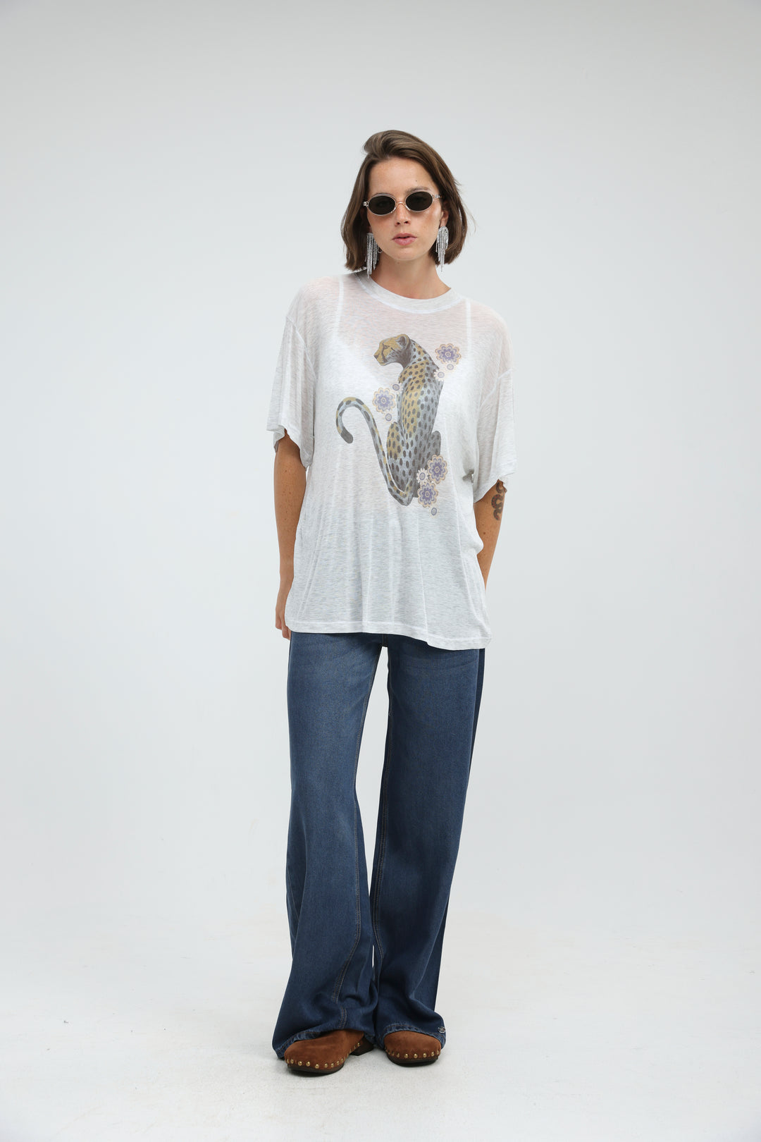 Louvre Light Grey T-Shirt