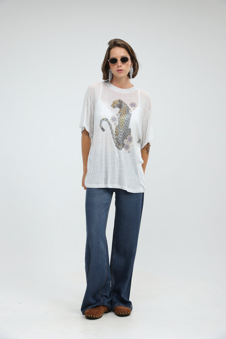 Louvre Light Grey T-Shirt