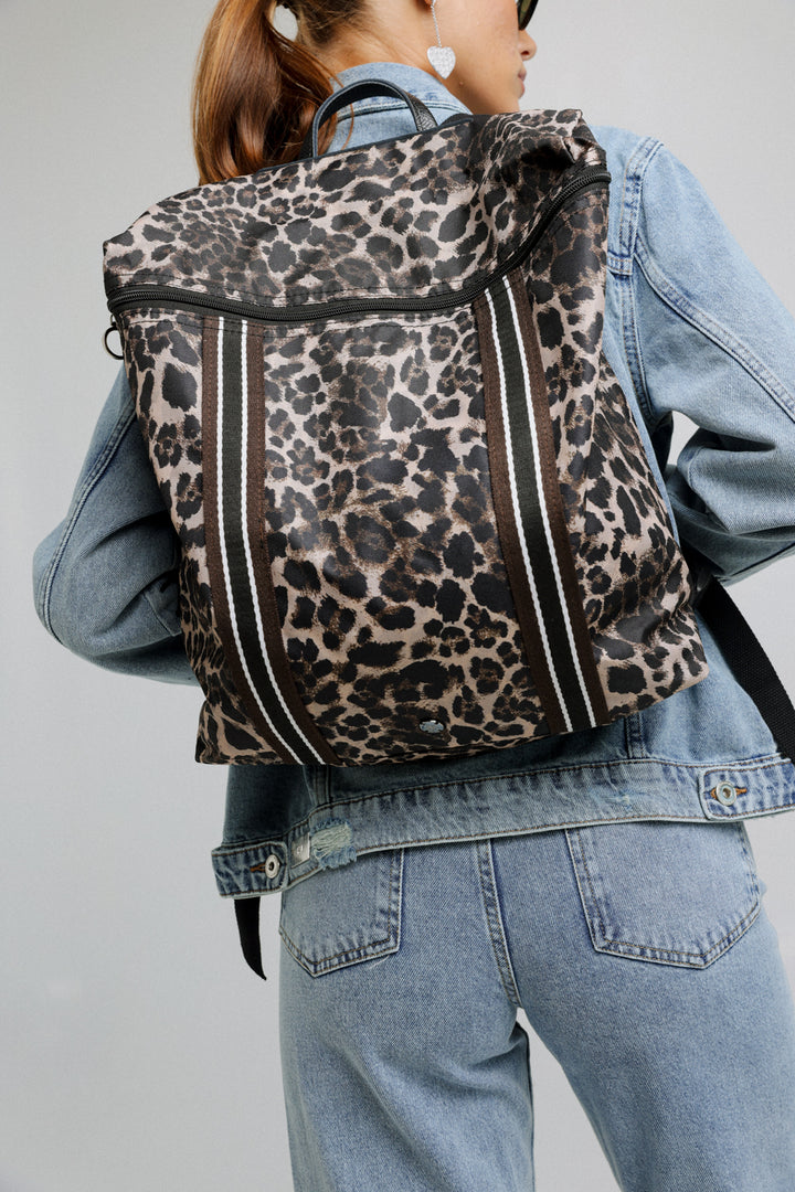 תיק גב מנומר איכותי Leopard Backpack 