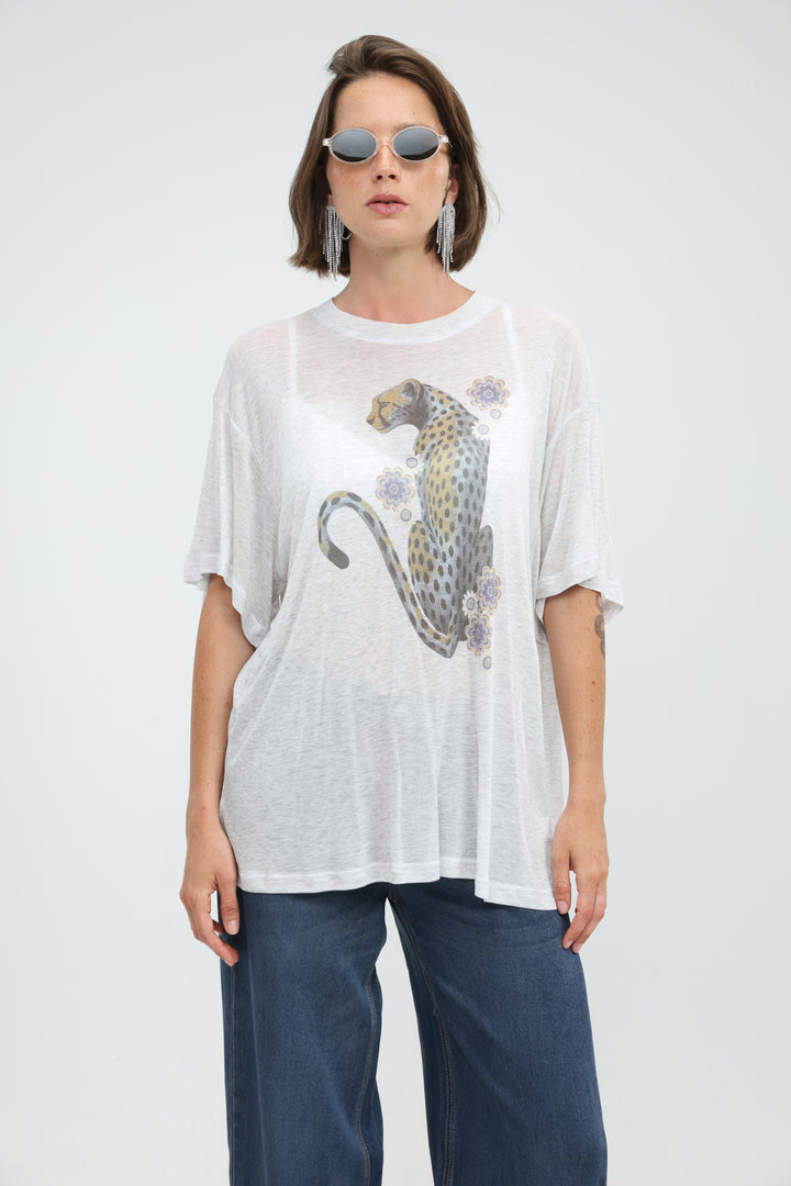 Louvre Light Grey T-Shirt