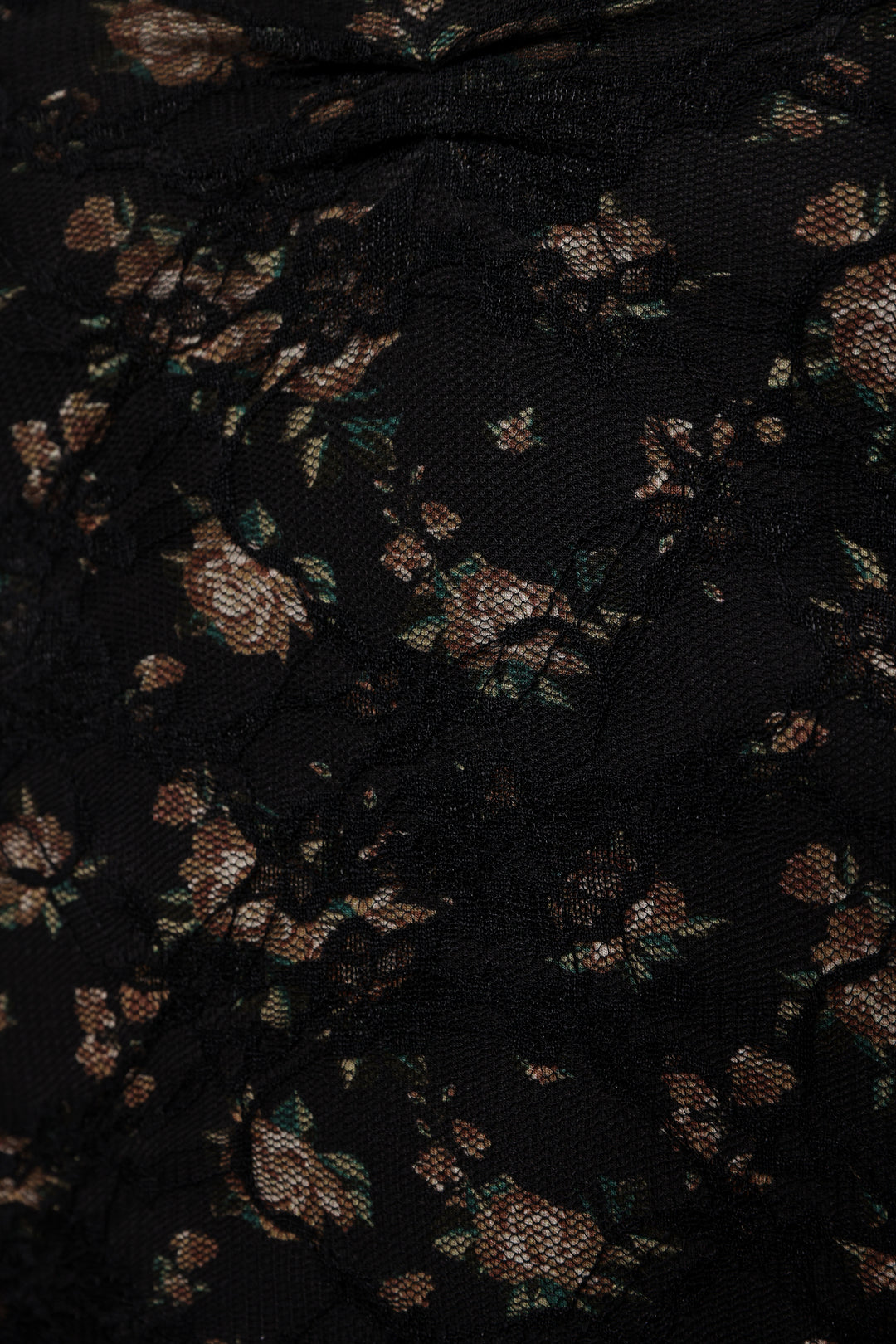 Latte Floral Top