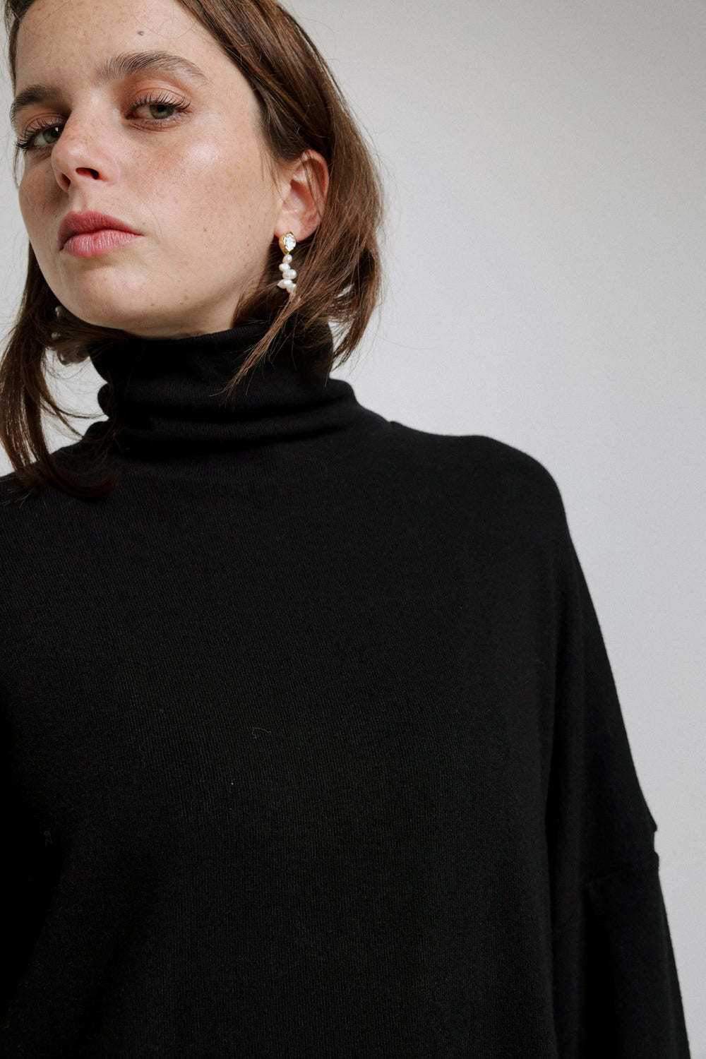 Wanted Black Oversized Jumper